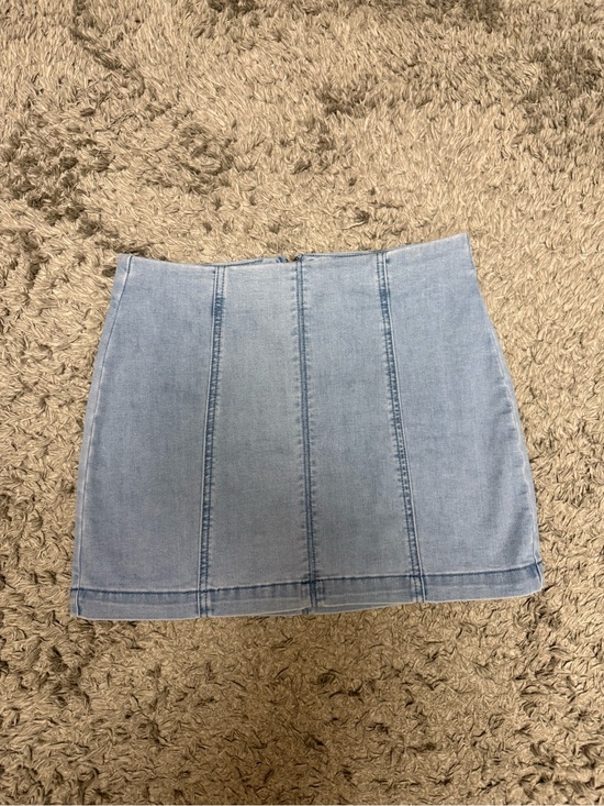 EARTHBOUND Dresses & Skirts - Earthbound Light Blue Denim Mini Skirt - Classic Panel Design size M